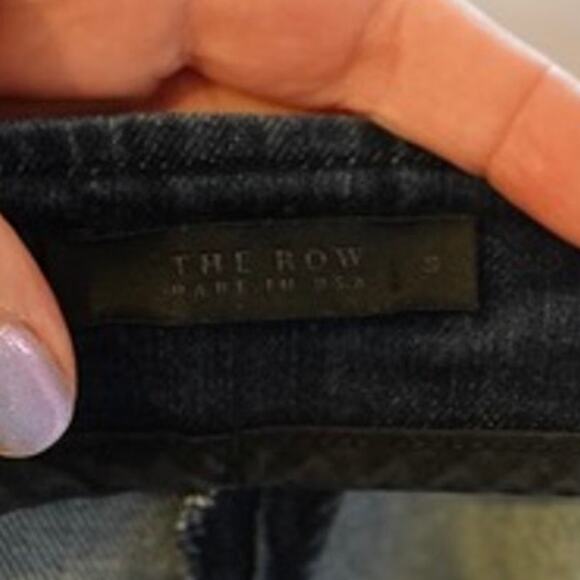 The Row Seamless Skinny Jeans Blue Womens Size Small - Picture 6 of 8
